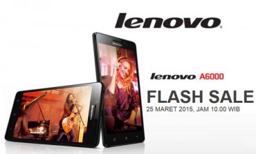 Flash Sale Lenovo A6000 Lazada Tahap Kedua Dibuka 25 Maret