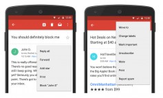 Gmail Untuk Android Bisa Blokir Pengirim dan Berhenti Berlangganan
