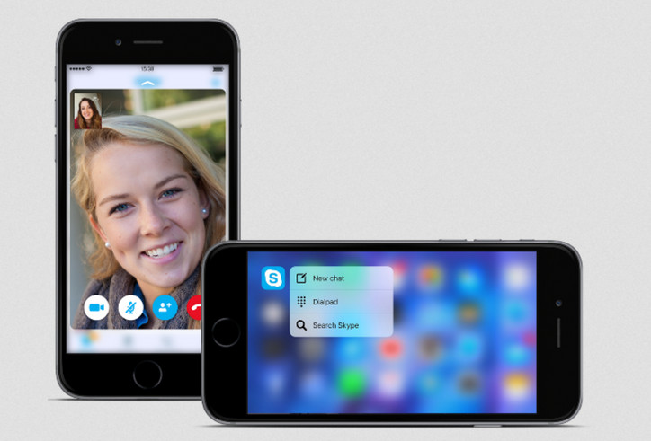 Skype 6.5 Untuk iOS Bawa Dukungan 3D Touch