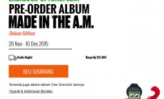 Tokopedia Buka Pre-Order Album Terbaru One Direction, Made In The A.M.