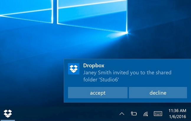 Aplikasi Dropbox Kini Tersedia Untuk Windows 10