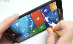 Wow, Tangguhnya Lumia 950 XL Tak Mempan Dibakar, Masih “Bernyawa” Saat Dibengkokkan
