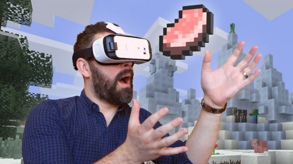 Minecraft Bisa Dimainkan di Gear VR