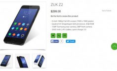 Baru Diluncurkan, ZUK Z2 Sudah Mulai Dijual