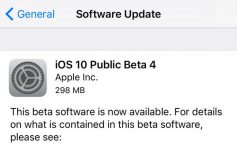 Apple Rilis iOS 10 Public Beta 4 Bersama MacOS 10.12