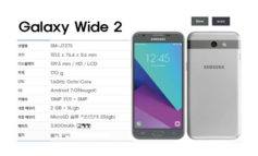 Samsung Galaxy Wide 2, Ponsel Berotak Octa-core dengan RAM 2GB